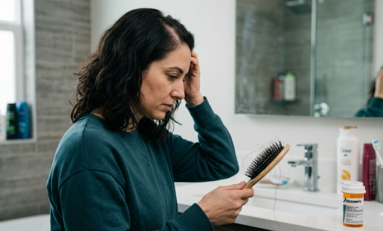 Does Ozempic cause hair loss in women?
